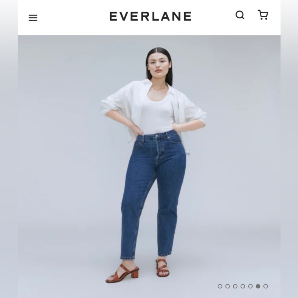 EVERLANE Curvy 90s Cheeky Jean NEW WITH TAGS - Picture 7 of 9